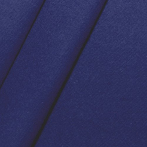 STOFFKONTOR Bühnen Molton Stoff B1 schwer entflammbar - 300 cm Meterware, royal-blau - für Wandverkleidungen, Eventbereich, Vorhänge, Messebau, Dekorationen jeder Art