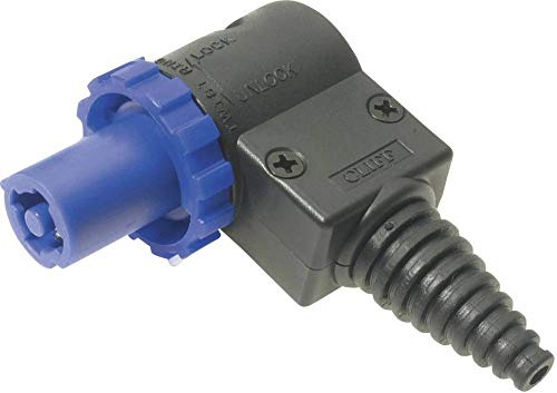 Cliff FCR20663 Netz-Steckverbinder FC Stecker, gewinkelt Gesamtpolzahl: 3 + PE 20 A Blau 1 St.
