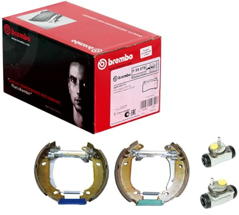 BREMBO Bremsbackensatz K68046 | Kompatibel mit: RENAULT CLIO I, SUPER 5