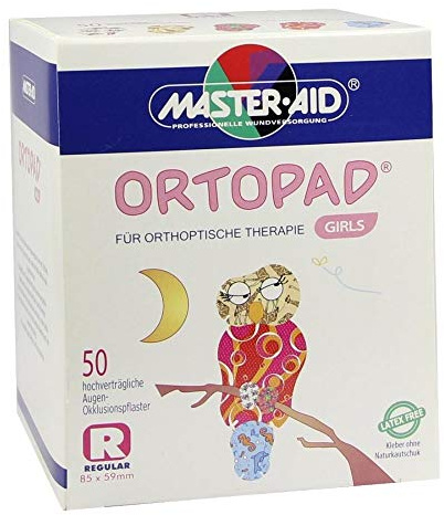 ORTOPAD for girls regular Augenokklusionspflaster 50 St