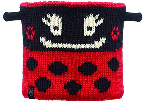 Buff Kinder Multifunktionstuch Knitted Polar Fleece Neckwarmer, Ladybug, One Size, 111063.00