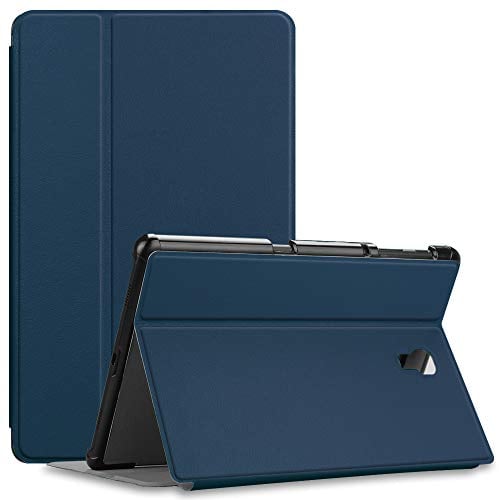 Fintie Hülle für Samsung Galaxy Tab A 10.5 SM-T590/T595 - Folio Stand Schutzhülle mit Auto Sleep/Wake, Multi-Winkel Betrachtung für Samsung Galaxy Tab A 10.5 Zoll 2018 Tablet PC, Marineblau