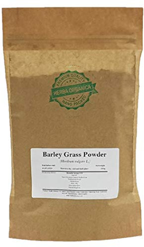 Herba Organica Poudre d’Herbe d’Orge - Hordeum vulgare L - Barley Grass Powder (200g)