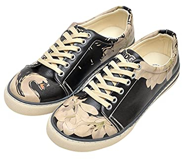DOGO Damen Sneakers Sneaker, Noir, 37 EU