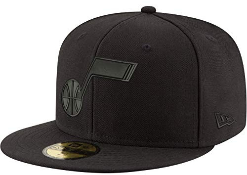 New Era 59Fifty Cap - NBA Black Utah Jazz - 7 3/8
