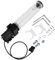 Diyeeni 19W 12v CPU Water Cooling Pumpe Reservoir DIY Combo, 800L/H Water Pump, G 1/4 Thread Port, PC CPU Water Cooling System Heat Exchanger Tool, Transparent Acrylic Material, Easy Install(210mm)