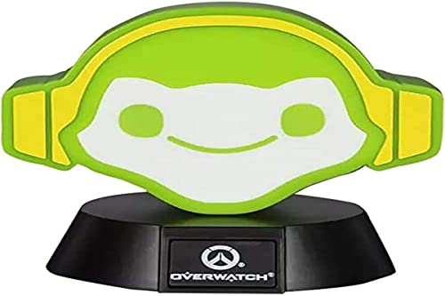 Overwatch Paladone Icon Light-Sammlerstück Lucio Lampe-Ideal für Kinderzimmer, Büro und Zuhause-Pop Culture Gaming Merchandise, grün, PP5796OW