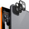 Spigen Glas.tR Optik Kameraschutz kompatibel mit iPad Pro 11 Zoll M2 (2022), iPad Pro 11 Zoll (2021/2020), iPad Pro 12.9 Zoll M2 (2022), iPad Pro 12.9 Zoll (2021/2020), 2 Stück, 9H Härte Folie