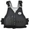 Schwimmlernweste Erwachsene, Schwimmhilfe, Festtoffweste ideal für den Wassersport, Kajak, Bootfahren, Schnorcheln (Black, M)