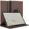 EAZY CASE - Custodia per Samsung Galaxy Tab S8 / S7 tablet Cover protettiva Smart Cover Supporto rotante Astuccio pieghevole 360° girevole con funzione stand Similpelle Marrone