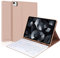 JADEMALL Coque Clavier pour iPad Air 5 2022, iPad Air 4 2020 10.9, iPad Pro 11 2022/2021/2020/2018, AZERTY-Layout Clavier Bluetooth Détachable Magnétique pour iPad Air 5e/4e Génération, Rose