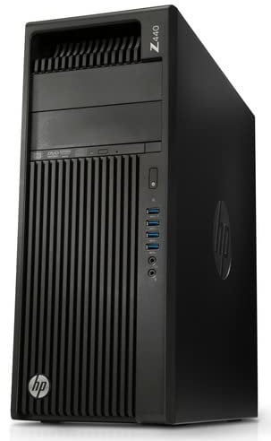 HP VR Ready Gaming PC Z440 - Quad Core, 16GB DDR4, 128GB SSD, 2TB HDD, DVDRW, GTX 1650, WiFi, 4K, HDMI, Windows 10 Home Desktop PC Computer (Renewed)