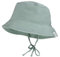 maximo GOTS Mini Boy-Hut, Band Musselinstoff, Futter, UV-Schutz 53 meeresgrün