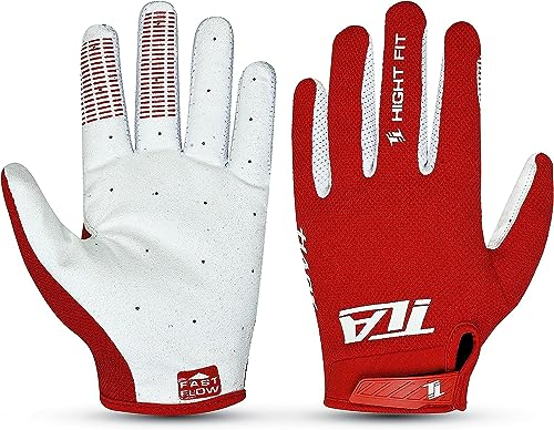 TLA Hark Gants de Motocross, Trial et VTT | Cross, Enduro, BMX, Tout-Terrain | Vêtements Moto pour Hommes | Cyclisme
