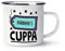 Personalised Cuppa Name Enamel Mug Cup