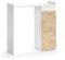 Vicco mobile lavatrice Alf, Bianco/Rovere, 99 x 98 cm con 2 cassetti