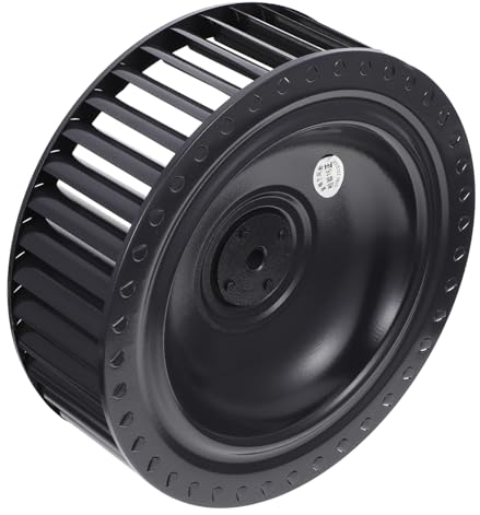 HOMSFOU Simple Range Hood Exhaust Fan Wind Wheel Motor Accessory Metal Material