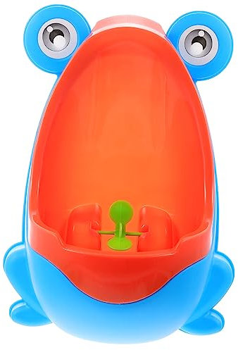 Vaguelly Urinoir Pour Garçons Grand Bol Et Moulin À Vent Rotatif Design Grenouille Dentraînement Pour Enfants Facile