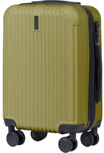 Wings Koffer Hartschale - 57 x 37 x 22 cm Groß Reisekoffer & Trolleys - Ultraleicht Rollkoffer mit Rollen - Koffer Trolley Handgepäck - Hartschalenkoffer Mit Schloss - Trolley Klein für Flugzeug