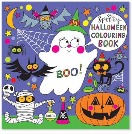 Rachel Ellen Halloween Colouring Book For Children
