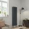 Warmehaus 1500x470mm Anthracite Traditional Vertical Radiator 4 Column Column Cast Iron Style Panel Radiator Central Heating