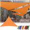 Toldo Vela de Sombra Impermeable 4x4x4m,Triangular Toldos Parasol con Protección Solar de Bloqueo UV 95%,Lona de Sombra de Sol para Patio,Jardín, Pergola, Terraza