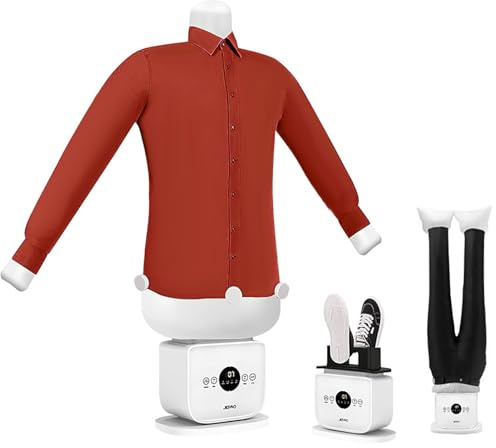 HNBYLMM Planchadora Automática 1250 W, Plancha de Vapor Automática Manos Libres, Sin Arrugas en 8 Minutos, Ultra Silenciosa, Plancha Camisas Hinchable Portátil para Camisas y Pantalones
