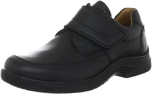Jomos Herren Halbschuhe 406203 44 000 echt Leder schwarz 50 EU