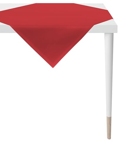 APELT Tischdecke Basic 4362 Bordeaux, 100x100 cm