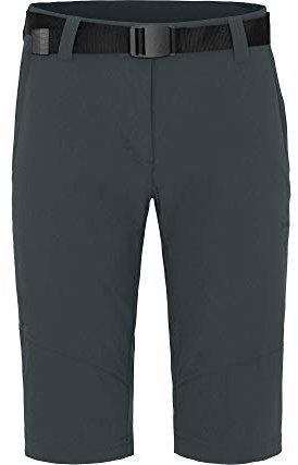 Bergson HADAR | Damen Wandershorts, vielseitig, pflegeleicht, Ebony [949], 46 - Damen