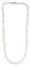 Aquamarin Morganit Kette Halskette Collier 925er Silberverschluss
