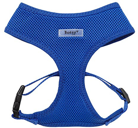 Bunty XL No Pull Dog Harness - Soft, Breathable, Durable, Adjustable Vest Harnesses, Lightweight, Anti Pull - Extra-Large, Blue