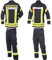 Novotex Feuerwehr-Bundhose nach HuPF Teil 2 mit Reflex nach DGUV-Empfehlung (wie Überhosen) und Gürtel Gr. 62
