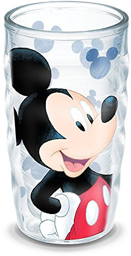 Tervis 1285395 Disney Mouse Groovin Mickey Insulated Tumbler with Wrap, Tritan, Clear