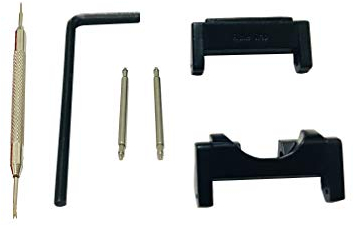 Richie strap] 22mm 5 Ring Nylon armband GWG1000 Metalladapter Kit für Casio GShock G-Shock GWG-1000