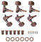 3L3R Mechaniken Knöpfe Kupferlegierung Gitarren-Stimmwirbel für E-Gitarren normaler Größe Gitarre Ersatzteile Mechanik F R Random Leistungszubehör