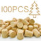Enkrio New #8 Natural Wine Corks Straight Corks Stopper for Wine Bottles Crafts Wine Making (Pack of 100)