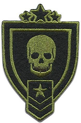 Catch the Patch Totenkopf Militär Abzeichen Army - (Größe: 5 x 7,1 cm) – Kultige Aufnäher zum Aufbügeln & Aufnähen – Für Jacken, Rucksäcke, Shirts & Cosplay – Ein Must-have für DIY-Fans
