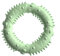 DONGKER Hundespielzeug Gummi, Naturgummi Kauring, ø 12 cm, Fun Ring, Stabil Spielerische Zahnpflege Ring Spielzeug für Welpenzähne