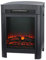 Classic Fire Elektrokamin Modena - Elektrischer Kamin - mit Heizung und Kaminfeuer - Deko Kamin mit LED Beleuchtung - Einstelbarrer Thermostat - 2 Heizstufen 1800W/2000W - 41 x 59 x 26 cm – Schwarz