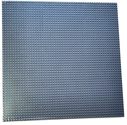 Gifts UK® 50 x 50 Studs 40 x 40 cm Building Bricks Base Plate Construction Blocks Board *UK Stock* (50 x 50 Studs (Dark Grey))