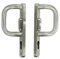 UAP Sliding Patio Door Handles with Comfortable Grip 219mm (Satin Stainless)