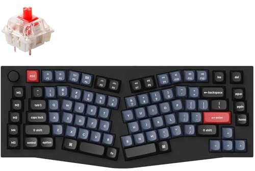 Tastiera Da Gioco Meccanica - Interruttore Meccanico Rosso - Keychron Q10 - Ansi - Retroilluminazione Rgb