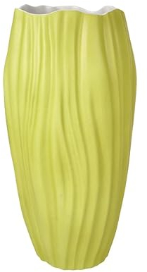 Vase Spirulina Colori hellgrün 30 cm