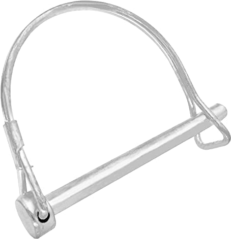 70mm D Shape Anhänger Pin Sperre Sicherheit Rundschnalle sicherungsbolzen Fahrrad Bollerwagen Auto Boot