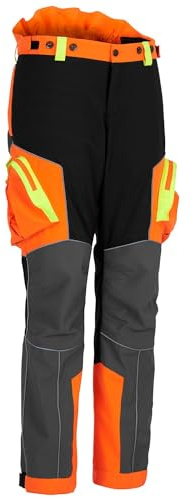 SwedTeam Protect Pro Shell Trousers Orange Neon C50