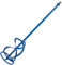 Skimflex Mixing Paddle – Paddle Mixer, Mixing Paddle for Drill, M14 Mixer Paddle for Plaster, Mortar, Paint, Cement – Dual Helix, Powder-Coated, Anti-Rust, 135mm (5) Tool Attachment