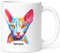 Luigi Collection Taza Gato Sphynx Taza Mensaje Humor Divertido Raza Animales. Idea de regalo original y guapo amigo para hombre y mujer o para cumpleaños o Navidad. Cerámica 325 ml, MUG 838