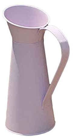 Vintage Blumenvase Zinn Krug Krug Kaffeekanne (rosa) Wohnkultur Blumenarrangement Zinn Blume Va