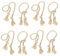 8 Stück Vorhangseil Raffhalter, Raffhalter Vorhang Seil Curtain Rope Buckle Handgemachte Vorhang, Vorhanghalter Vorhang-Raffhalter, Baumwolle, Handgewebt, Raffhalter, Vorhangbänder für Vorhänge(Beige)